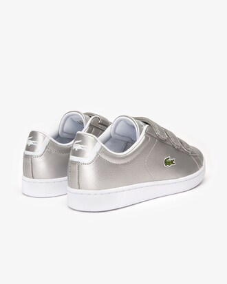 Juniors' Carnaby Evo Strap Metallic Synthetic Trainers