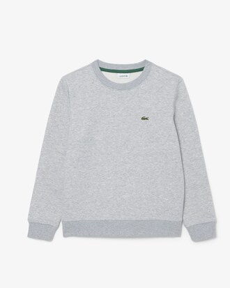 Unisex-Sweatshirt aus Fleece mit Rundhalsausschnitt