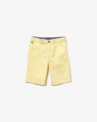 Bermudashorts aus Baumwollgabardine