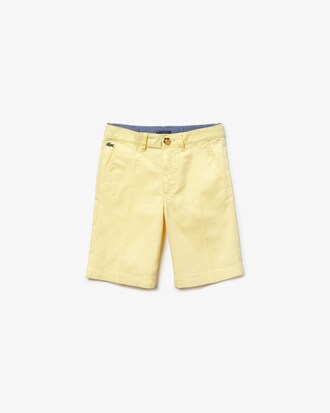 Bermudashorts aus Baumwollgabardine