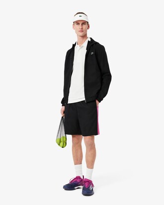 Sportshorts mit Marken-Print