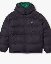 Wendbare Herren Steppjacke mit bedrucktem Futter LACOSTE L!VE