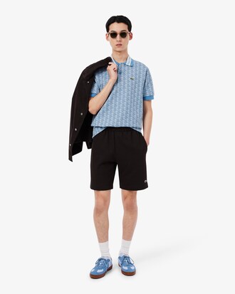 Classic Fit-Polohemd mit Monogramm aus Jacquard