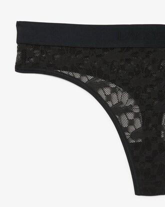 Tangas mit Logo-Bund