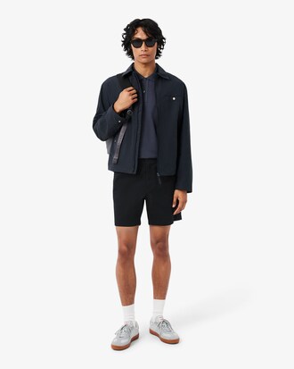 Regular Fit-Shorts aus Stretch-Baumwolle