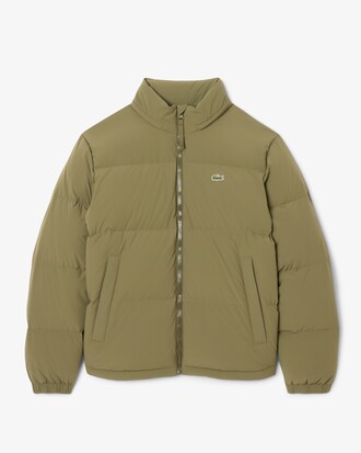 Wasserabweisende Daunenjacke mit Kapuze