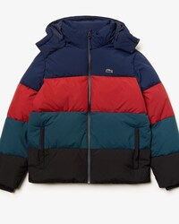 Herren wasserabweisende Taftjacke mit abnehmbarer Kapuze