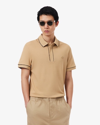 Regular Fit-Polohemd Paris aus Stretch-Piqu&eacute;