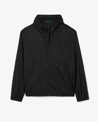 Komprimierbare Jacke aus wasserabweisendem Nylon