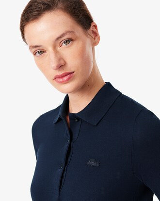 Slim Fit-Polohemd L.12.D mit Dreiviertel&auml;rmeln