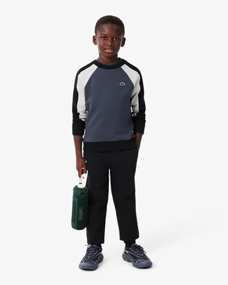 Sportliches Sweatshirt aus Fleece mit Print