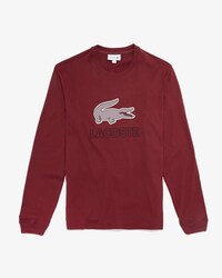 Kariertes Extraweites Herren T-Shirt mit Croc