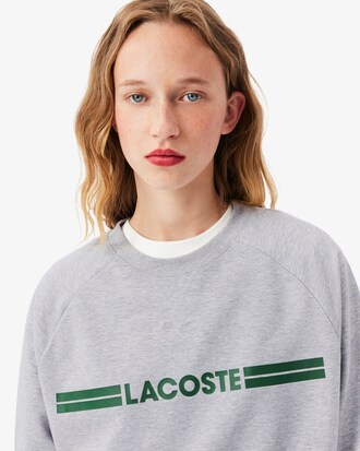 Loungewear-Sweatshirt aus Fleece mit Logo