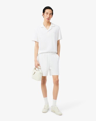 Shorts aus strukturiertem Jersey