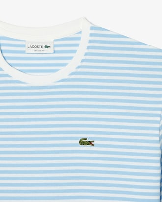 T-Shirt aus schwerer Baumwolle mit Streifen