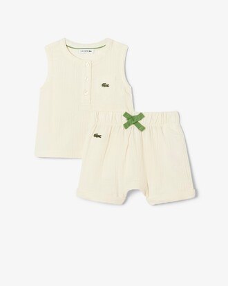 Baby-Set aus Baumwolle, ohne &Auml;rmel