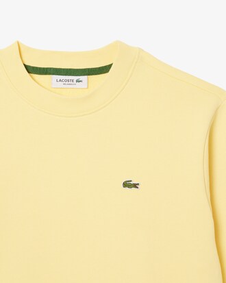 Relaxed Fit-Sweatshirt aus Fleece mit Rundhalsausschnitt