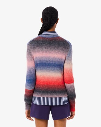 Pullover mit Ombré-Effekt und Rundhalsausschnitt