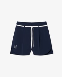 &Uuml;bergro&szlig;e Bermudashorts mit Falten