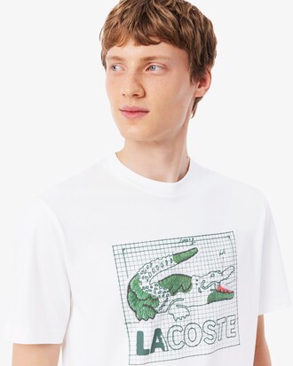 T-Shirt aus Baumwolle mit Print