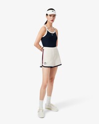 Tennisshorts Heritage aus Stretch-Piqué