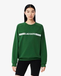 Loungewear-Sweatshirt aus Fleece mit Logo
