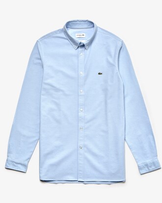 Herren Slim Fit Hemd aus Stretch-Oxford Baumwolle