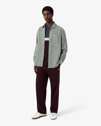 Classic Fit-Polohemd aus Petit Piqu&eacute; mit Colorblock-Design