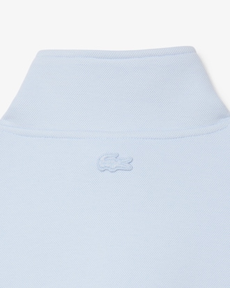 Sweatshirt aus Piqu&eacute; mit Branding