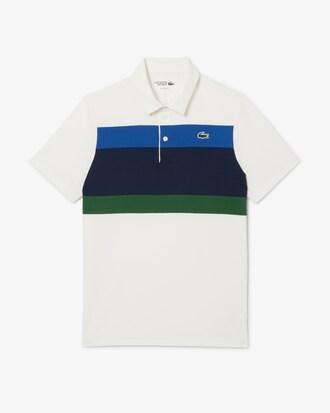Golf-Polohemd mit Colorblock-Design, Regular Fit