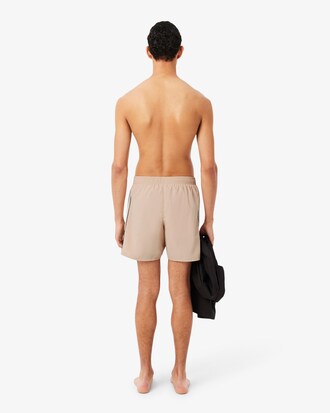 Halblange Badehose mit Colorblock-Design