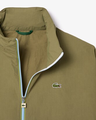 Wasserabweisende Windjacke mit abnehmbarer Kapuze