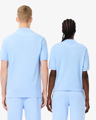 Classic Fit-Polohemd L.12.12 mit verwaschenem Effekt