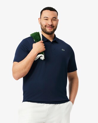 Golf-Polohemd mit UV-Schutz, Regular Fit