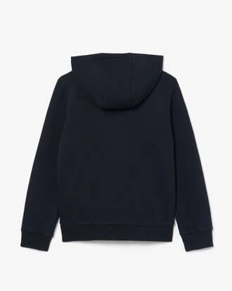 Hoodie mit Rei&szlig;verschluss und Colorblock-Design