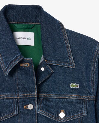 Denim-Jacke aus Baumwolle