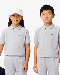 Polohemd aus Petit Piqué