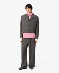 Lacoste x Wang Yibo gerade, figurbetont geschnittene Hose