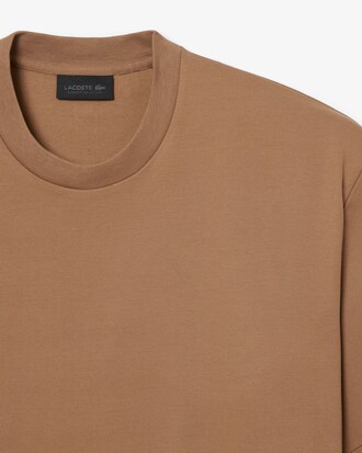 T-Shirt Runway mit perlenbesetztem Krokodil