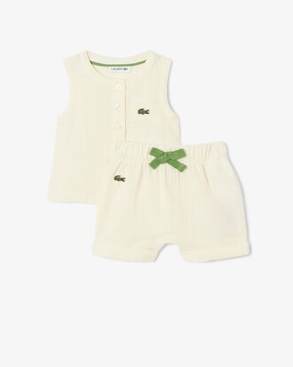 Baby-Set aus Baumwolle, ohne &Auml;rmel