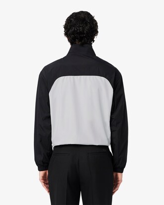 Wasserabweisende Trainingsjacke mit Colorblock-Design