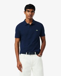 Slim Fit-Polohemd L.12.12 aus Piqu&eacute;