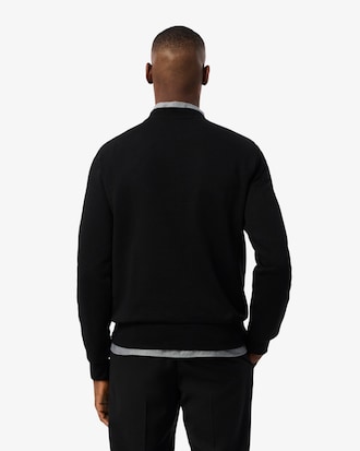 Sweatshirt aus Fleece mit Rundhalsausschnitt