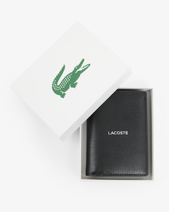 Vertikale Brieftasche Ossian aus Leder