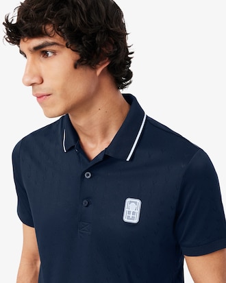 Polohemd Tennis Heritage aus Stretchmaterial mit Ultra-Dry-Technologie