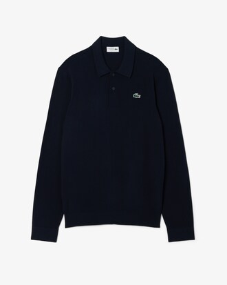 Stretch-Pullover mit Polokragen für den Golfsport
