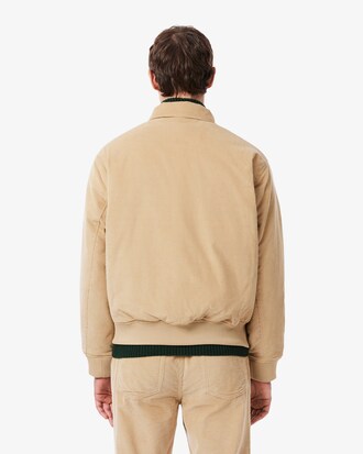 Padded Corduroy Bomber Jacket