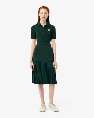 Faltenrock Runway aus Satin