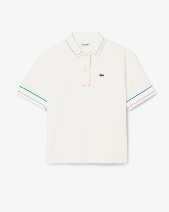 Polohemd aus Petit Piqué mit kontrastierenden Akzenten