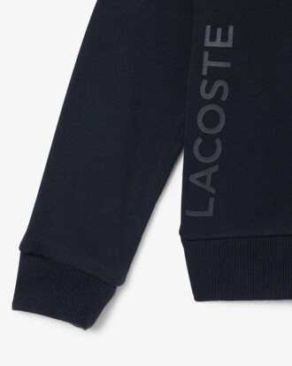 Sweatshirt aus Fleece mit Colorblock-Design